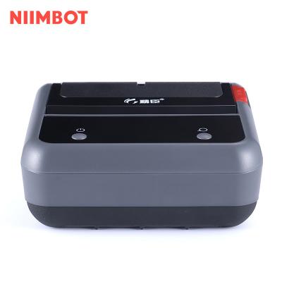 China Mini 75mm 3 Inch Black Gray Portable Thermal Refillable No Ink Cartridge Price Tag Self Adhesive Packing List Position Label Printer Machine for sale