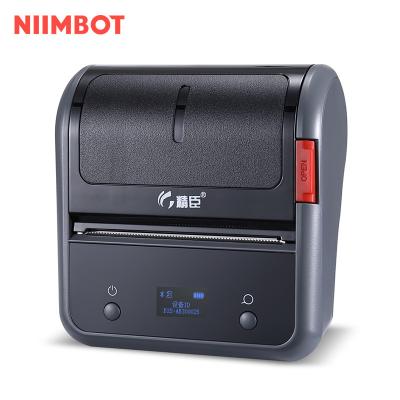 China Black And White Price Tag POS Shipping Wireless USB Portable Label Maker Machine Express Industry Linked To ISO Android Computer for sale