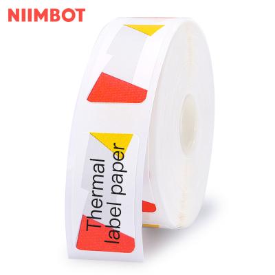 China NiiMbot D11 15mm Barcode Roll Label Sticker 12mm Smart Colored Heat Sensitive Paper Customized Label For Portable Printer for sale