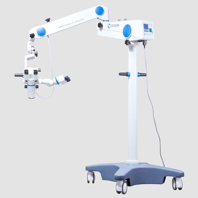 China Neurosurgery Ear Nose Throat ENT Brain Surgery Motorized Microscope Focusing Surgical Operating Prices 610 5A ASOM-610-5A for sale