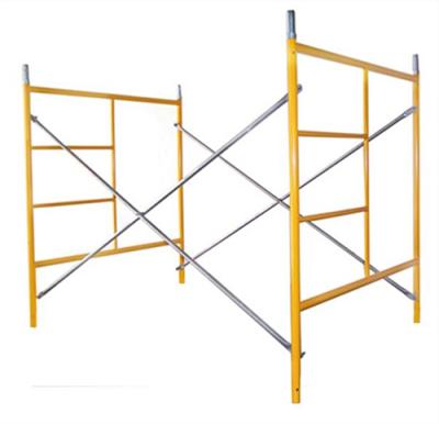 China Main Frame Industrial Ladders Building Construction Frame Supply Factory Steel Scaffolding for sale