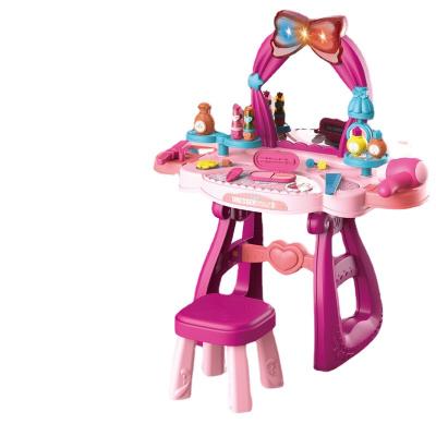 China Jigsaw; Playtime Girls Playing Bedroom Children's Simulation Makeup Dressing Table Toy Dress Princess Makeup Birthday Gift6-7-8Years Old for sale