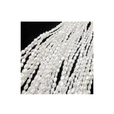 China DIY Jewelry Making Luminous Imitation Pearl Newest Hot Sale Half Round Jewelry Decorations Bracelets Necklaces Loose Beads for sale