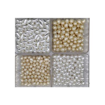 China DIY jewelry making craft china manufacturer korean factory price loose teardrop big hole bead fashion jewelry beads beads for sale