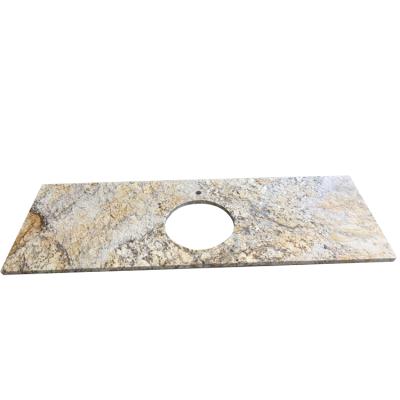 China Factory Supply Lm-T-16 Gold Modern Granite Diamond Kitchen Countertopcountertops for sale