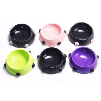 China New design viable the rivet holder tray pet bowl set dog for wholesales for sale