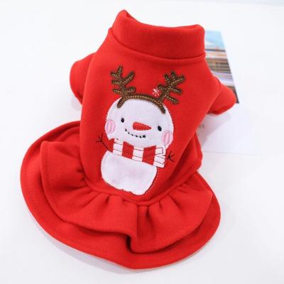 China New Viable Christmas Style Dog Cloth Pet Clothes Winter Pet Clothes Where Wear Coat Winter Clothes Dog Costume for sale