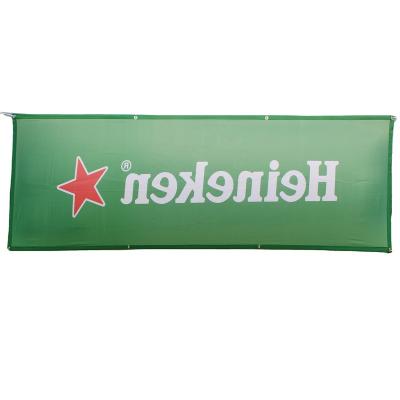 China Max Width 5m Hanging Outdoor Advertising Polyester Fabric Custom Printing Perforated Banner for sale