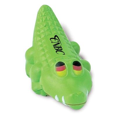 China Eco - Friendly Custom Alligator Shape PU Material Compression Toys Finger Release Anti Stress Ball for sale