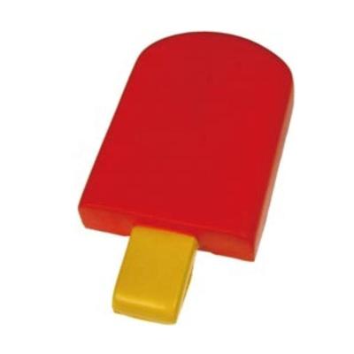 China Eco-friendly PU Food Popsicle Shape Reliever Squeeze Toys Pressure Anti Stress Ball for sale