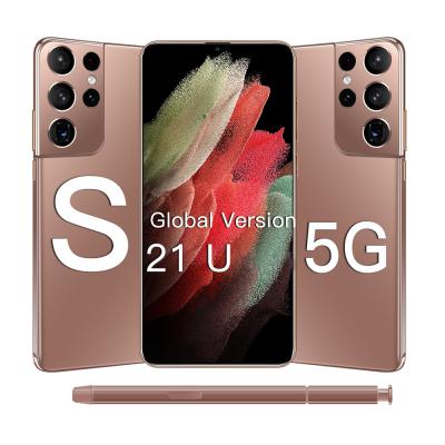 China Dual SIM Card 2021 Hot Selling 6.7 Inch Smartphone Cell Phones S21 Ultra 4G 5G 512GB High Quality Original Unlock Android Phone for sale