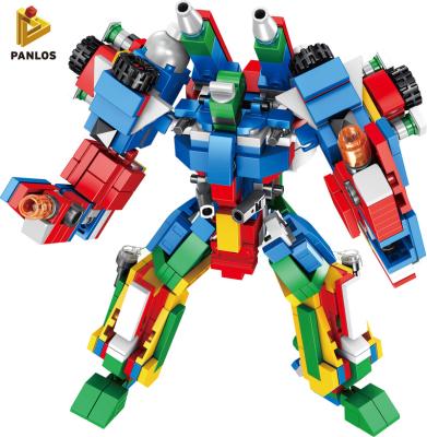 China Building Toy Panlos Bricks 12 in 1 Assemble Building Blocks Robot Numbers Digital Toys for Kids Intelligence Bricks for sale