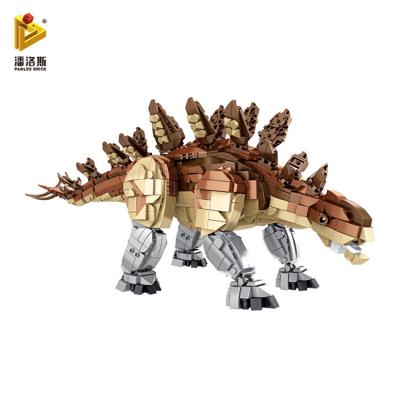 China Panlos 611007 Eco-friendly Material Stegosaurus 1847PCS Diy Building Block Creative Blocks Toy For Kids for sale