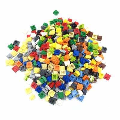 China DIY TOY Panlos Plate DIY 1x1 Plastic Block Free Assemble Pixel Art Photo Building Blocks Educational Toys Bricks for sale