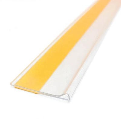 China High Quality Clear Flat Supermarket Data Strip Label Backing Adhesive for sale