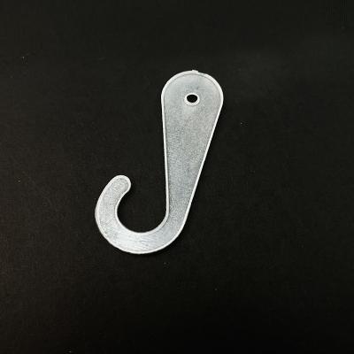 China PP Apparel Supermarket Display Sock Packing Plastic J Hanger Hook for sale