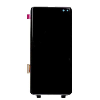 China S10 Plus OLED LCD Touch Screen Digitizer Assembly For Samsung Galaxy s10 Plus Mobile Phone LCDs OEM for sale