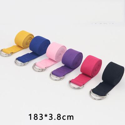 China High Quality Eco - Friendly Density Sliver 183*3.8Cm Best Arm Stretches A Yoga Strap for sale