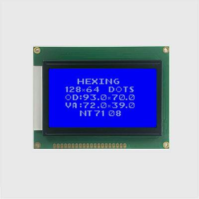 China 12864 cob lcd display 128x64 dot 5v 12864 lcd 128x64 cob lcd stn parallel 128x64 128x64 3.2 blue blue stn graphic monochrome l 8bit inches for sale