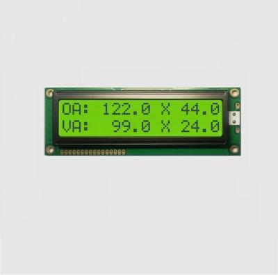 China 3 days lead time 4 inch 16x2 character lcm 16x2 lcd module with bezel STN size 16x2 big yellow green 4 inch lcd alphanumeric module for sale