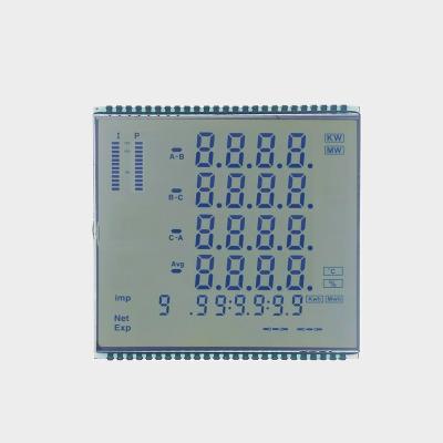 China High Quality Electricity Meter Manufacturing Electricity Meter LCD Display FSTN Fashion LCD Panel For Energy Meter 7 Segments Smart LCD Display 3 phase energy meter for sale