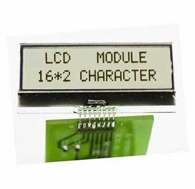 China 1602 Single Pin I2c Type I2c 8 Tooth Character Monochrome Lcd1602 Display Lcd Module 16x2 45.7x14.3 Mm for sale