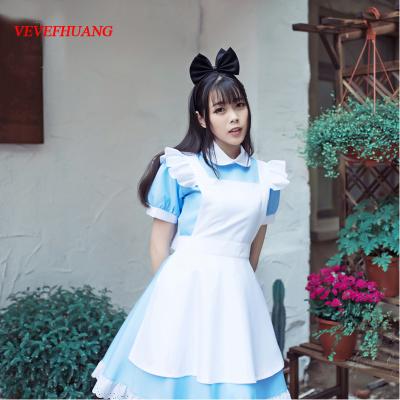 China Game Wonderland Party Cosplay Costume AlC's Cute Anime Sissy Maid Dress Uniform Sweet Lolita Halloween Costume for sale