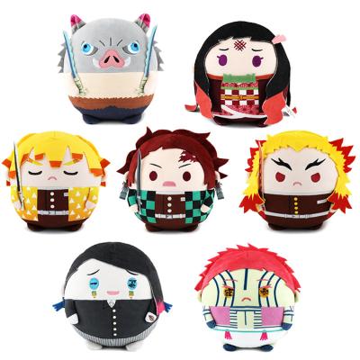 China 1 Demon Slayer Cartoon Demon Slayer Dolls Kids Version Cute Gift Demon Slayer Doll Plush Toys for sale