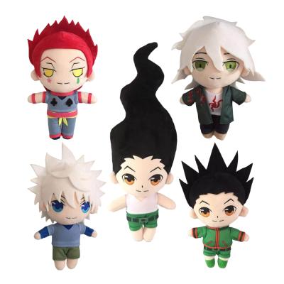 China Fasion 20cm Anime Hunter X Hunter Plush Doll Toy Hisoka Killua Zoldyck Cute Pillow Kids Gift Soft Stuffed Toy With Clothes for sale