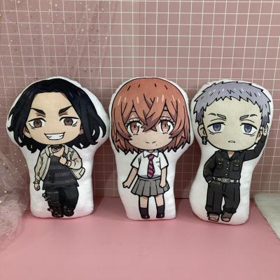 China Cute Manjiro Doll Sano Ken Ryuguji Hanagaki Takemichi Stuffed Toy Gifts Of Fasion Anime Tokyo Avengers Plush Toys 40Cm for sale