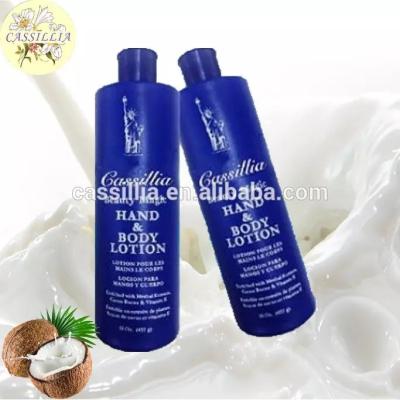 China Exfoliator OEM Brand 600ml Skin Lightening Moisturizing And Smoothing Body Lotion In Surface for sale