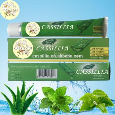 China OEM&ODM Factory 105g Double Mint Herbal Fresh Aloe Ice Super Whitening Toothpaste Whitening for sale