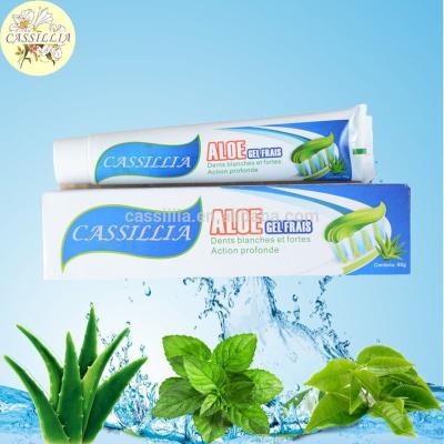 China Whitening OEM private label herbal supermint 7 days whitening green tea gel toothpaste manufacturing suppliers factory for sale