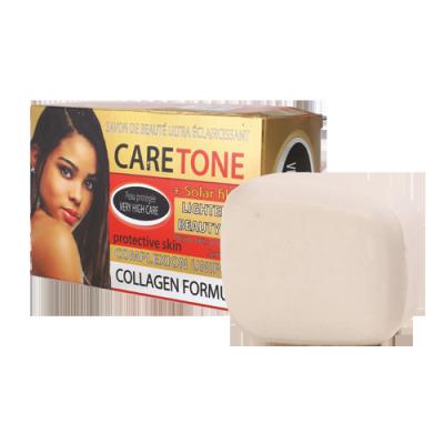 China OEM Africa Basic Cleansing Organic Black Skin Whitening Hand Body Soap CARETONE Lighting Whole Sale Factory for sale