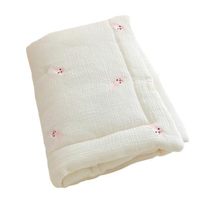 China Super Soft Baby Blanket Knitted Pure Cotton Blanket Newborn Blanket for sale