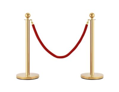 China Popular Bank/Hotel/Hospital/Club Red Velvet Rope Support Mail Crowd Control Barrier for sale