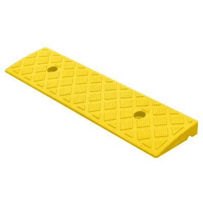 China Yellow And Black Outdoor Restraint Aisle Threshold Car Wheelchair Durables Ramp for sale