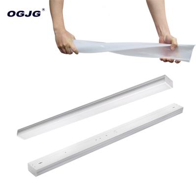 China OGJG Aluminum Radiator Commercial Indoor Lighting 20w 30w 40w Led Linear Batten Light For Office Store Stairwell for sale