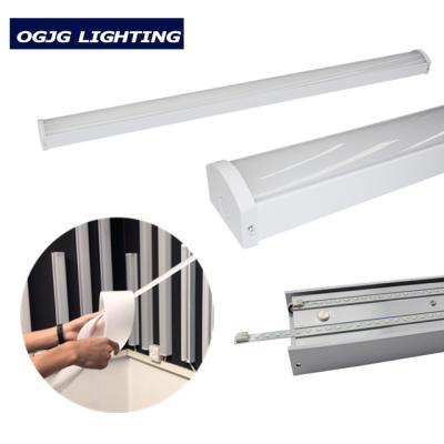 China Aluminum Radiator Stair Light Fixture 3000K 4000K 5000K 6000K Commercial Batten 4FT 20W 30W 40W Led Linear Light for sale