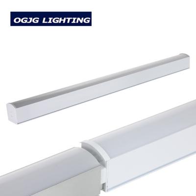 China Replaceable Led Strips Wholesale OGJG Office 100-277V Lighting Suspended 4ft Dimmable Led Linear Light Fixture for sale