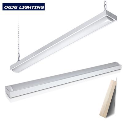 China OGJG Radiator Aluminum Indoor LED Ceiling Outdoor Mounted Linear Light for Garage Hospital Factory Stairwell for sale