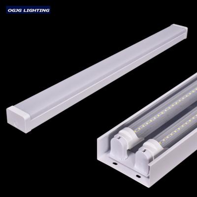 China Match to junction box OGJG 2ft 4ft 5ft T8 G13 lamp holder PC dustproof lens LED tube fluorescent steel housing UV lighting for sale