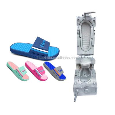 China HUAZHIDA high quality aluminum injection molds of full servo control PVC mold slipper aluminum shoe mold for sale