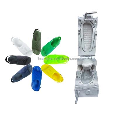 China Full Aluminum Servo Control PVC Huada Slipper Mold Open Shoe Mold Maker Shoe Mold for sale