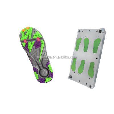 China Huazhida Aluminum/Steel Sports Shoe Unique Mold EVA Shoe Mold Shoe Sole Sneaker Molds for sale