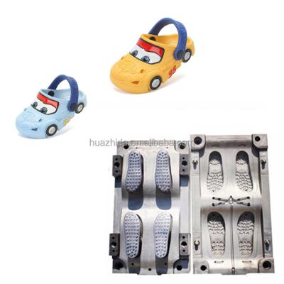 China High Precision HUAZHIDA Good Prices Abrasion-Resistant EVA Injection Sole Shoe Slipper Mold Making Shoes Machine for sale