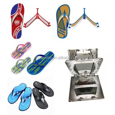 China Double Color Aluminum Shoes Strap Mold Flip Flops PVC Strap Molds Upper Mold For Flip Flops for sale