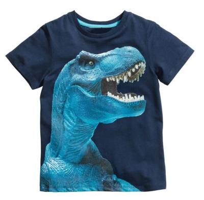 China Cotton Short Sleeve Cotton T-shirt Kids / Bamboo Fiber Clearance Boys Brand Car Design Baby Top Clothing Overstock for sale