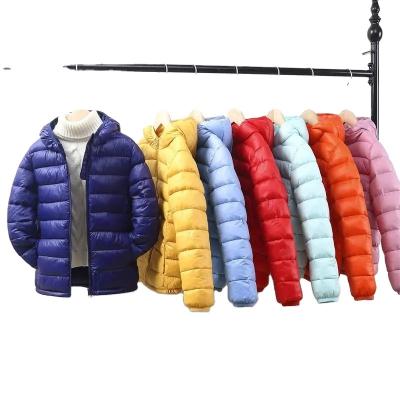 China Breathable Kids 2-14 Years Down Jacket Winter Clothes For Boys Girls Cotton Padded Kids Shear Hooded Coats P5076 for sale