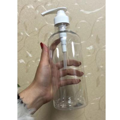 China BEAUTY PACKAGING Hand Sanitizer Bottle PET 750ml Empty Clear Plastic Bottle With Pump Shampoo Shower Gel Foaming Wash Soap Bottle for sale